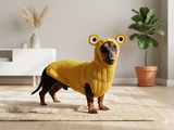 Pet Frog Costume - Halloween Costume Frog Sweater and Hat - Dachshund Frog Set for Dog Photo Shoot-Halloween dog costume for small dog Frog