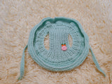 Panama dog an Easter bunny, summer hat for dachshund, sun protection with open ears