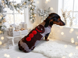 Christmas party pet outfit biscuit jumper,dog clothes christmas sweater,christmas gift for dog lovers knitted sweater.