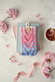 Cozy Cable Knit Phone Sock - Universal Smartphone Protective Sleeve - Hand Knitted Woolen Phone Bag with Button Closure - Boho Style Phone Accessory