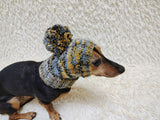 Handcrafted Chunky Dog Hat | Premium Knit Balaclava for Dogs