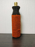 Cute Pumpkin Wine Bottle Sweater | Halloween Party Table Decor