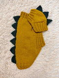 Dinosaur Sweater for Dogs – Cozy Winter Pet Costume with Dinosaur Spikes