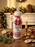 Christmas bottle cover, Christmas bottle decoration,Decor Bottle, Wine Accessories, Knitted bottle,Wine Decor Crochet Bottle Bottle Sweater
