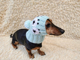 Sheep Warm Winter Dog Snood Hat, Pets Snood Hat