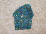 14 color Dog Hat Alpaca Tweed Striped, Knitted Set Warm Pet Clothes outfit apparel, Closed Ear Cap for Dachshunds beanie