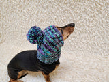 Handcrafted Woolen Dog Balaclava | Premium Knit Winter Dog Hat