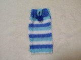 Handmade Knit Nautical Phone Case - Summer Vibes Collection-Nautical Striped Knit Phone Sleeve -Cute Coastal Phone Pouch