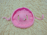 Panama dog an Easter bunny, summer hat for dachshund, sun protection with open ears