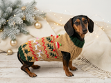 Christmas party pet outfit jumper,dog clothes christmas sweater,christmas gift for dog lovers knitted sweater.