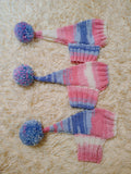 Knitted Dog Snood Hat with Pom Pom – Warm Winter Puppy Beanie & Dachshund Clothes