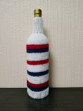 Handcrafted Sailor Theme Wine Sleeve | Yacht Party Gift