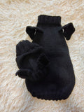 Bat Dog Costume, Knitted Puppy Halloween Outfit, Cute Vampire Bat Hoodie with Wings and Ears, Small Dog and Dachshund Apparel