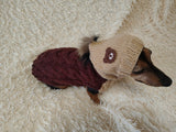 Sweatshirt winter coat for dogs, jumper for dachshunds, hoodies for pets