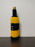 Knit Bee Wine Bottle Cover | Honeybee Kitchen Decor