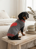 Heart Pet Clothes, Heart Dog Jumper, Gift for Pet Lovers