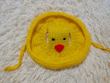 Duck Summer sun hat dogs with holes for ears. Hand knitted sun cap dachshund. Stylish Pet Photo Props and Gift Dog Moms