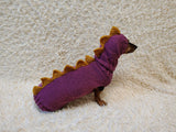 Custom Dinosaur Dog Hoodie Sweater – Cozy Handmade Pet Clothing