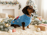 Santa penguin christmas pet clothes,christmas dog jumper,Christmas sweater for little dachshund