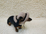 Cowboy Panama hat for dogs, summer cap dachshund, sun protection with open ears panama pet outfit apparel lover gift