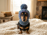 Handcrafted Woolen Dog Balaclava | Premium Knit Winter Dog Hat