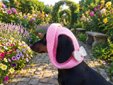 Knitted summer panama for dog, panama for dachshund, summer hat for dog