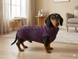 Alpaca wool warm winter sweater for pets,dachshund alpaca jumper with arans