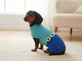 Pet clothes with sheep dog sweater with sheep, sheep dachshund clothes jumper