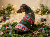 Christmas party pet outfit jumper,dog clothes christmas sweater,christmas gift for dog lovers knitted sweater.