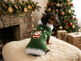 Christmas Santa Costume for Pets, Knitted Warm Christmas Sweater for Dog, Christmas Dachshund Santa Clothes, christmas dog clothes