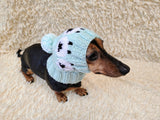 Sheep Warm Winter Dog Snood Hat, Pets Snood Hat