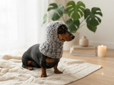 Mohair Wool Super Warm Winter Dog Hat, Hat dog warm winter with pompom