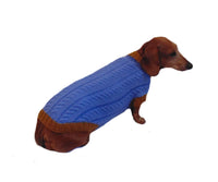100% handmade sweater for small dog dachshundknit