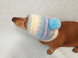 Warm hat for dog or cat, hat for dog, hat for small dog, hat for dachshund dachshundknit