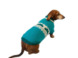 Dachshund clover clothing St. Patrick's Day, dog clover sweater dachshundknit