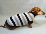 Knitted sweater for small dog clothes for dachshunds dachshundknit