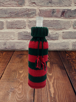 Christmas bottle cover, Christmas bottle decoration,Decor Bottle, Wine Accessories, Knitted bottle,Wine Decor Crochet Bottle Bottle Sweater