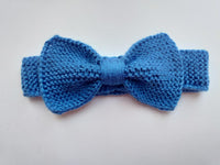 Bow collar for dog or cat - dachshundknit