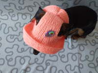 Pink sun hat for dog, summer accessory for dog, hat for dog, gift for dog