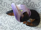 Purple Panama for dog, summer clothes dog headwear, dog hat