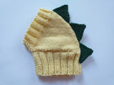 Dinosaur hat for dog, dinosaur dachshund knitted hat, dino dog clothes