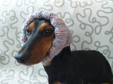 Universal dog clothes hat, bandana, scarf with pompom