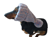 Universal dog clothes hat, bandana, scarf with pompom