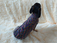 Knitted sweater for dogs, clothes for dachshunds, sweater for dogs, clothes for dogs, sweater for small dogs, dachshund sweater