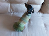 Warm coat for wiener dog, Miniature Dachshund Knitted Jumper, Dachshund clothes knitted sweater, wool sweater for dachshund or small dog dachshundknit