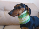 Gift for dachshund warm knitted snood scarf dachshundknit