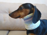 Gift for dachshund warm knitted snood scarf dachshundknit