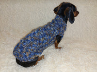 Winter Outfit for Dog Wool Warm Coat dachshundknit