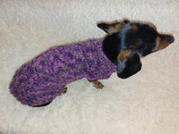 Winter Outfit for Dog Wool Warm Coat dachshundknit