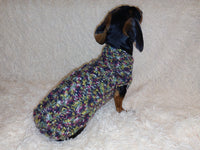 Wool dog jumper,dachshund cloches wool sweater dachshundknit